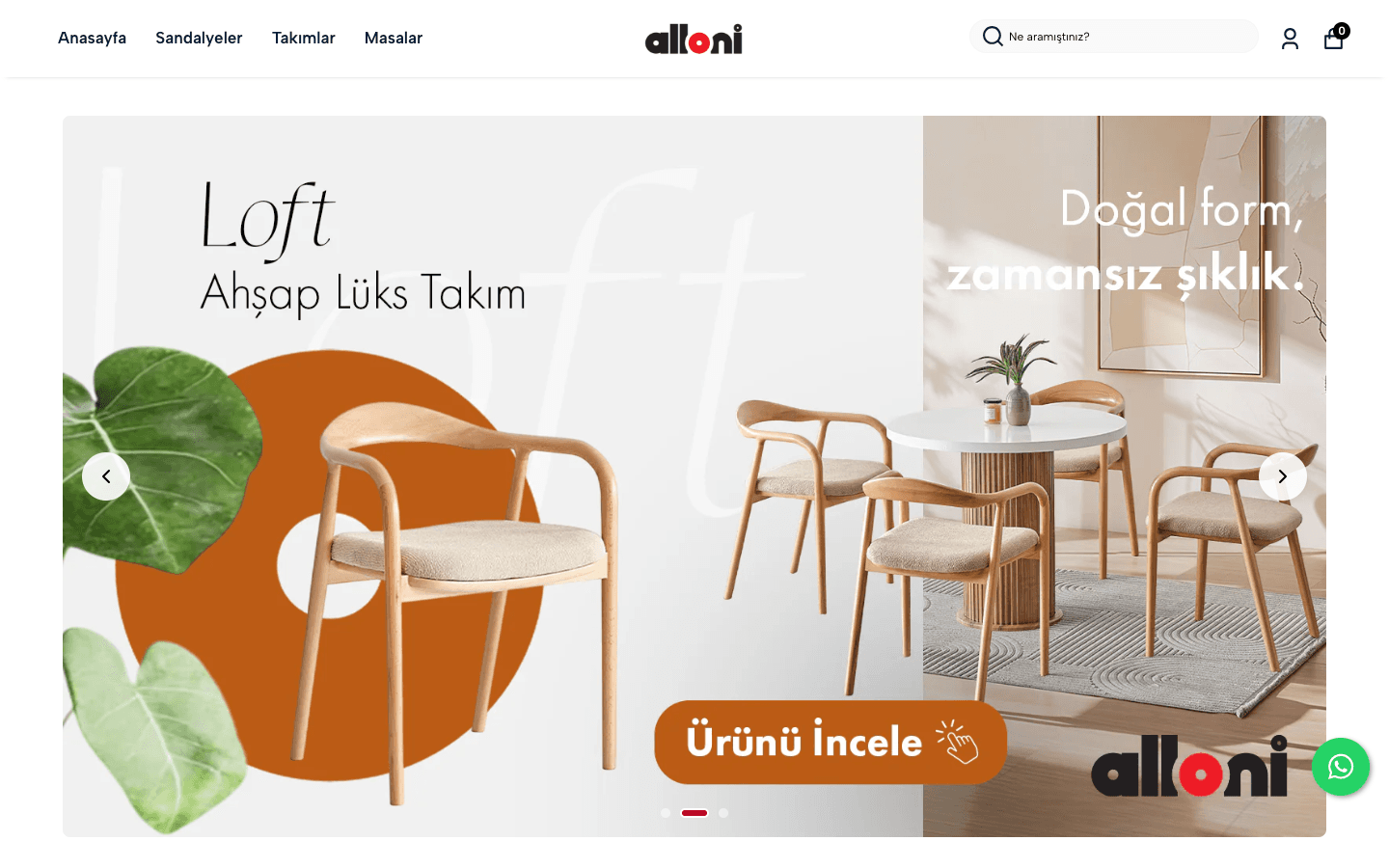 Alloni Mobilya - Masaüstü