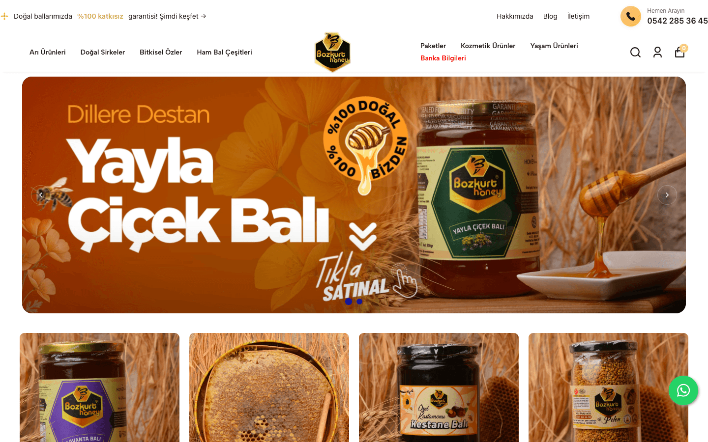 Bozkurt Honey - Masaüstü