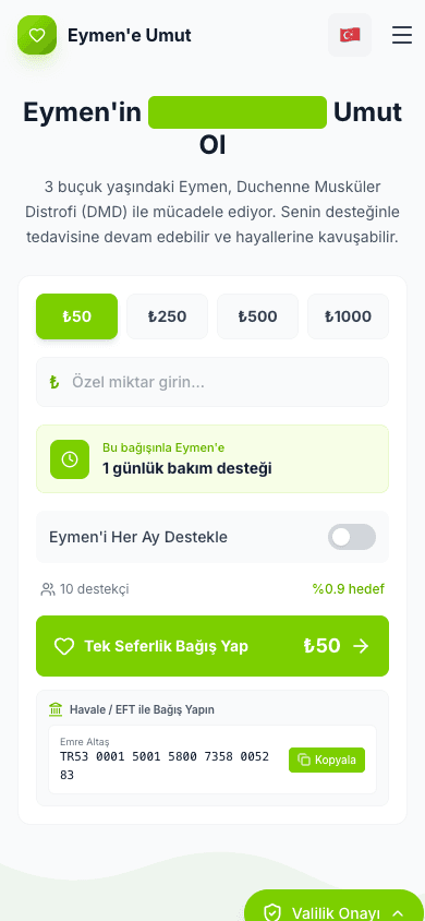 Eymen'e Umut - Mobil
