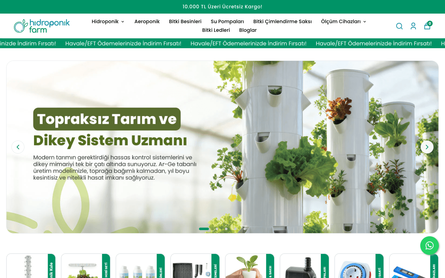 Hidroponik Farm - Masaüstü