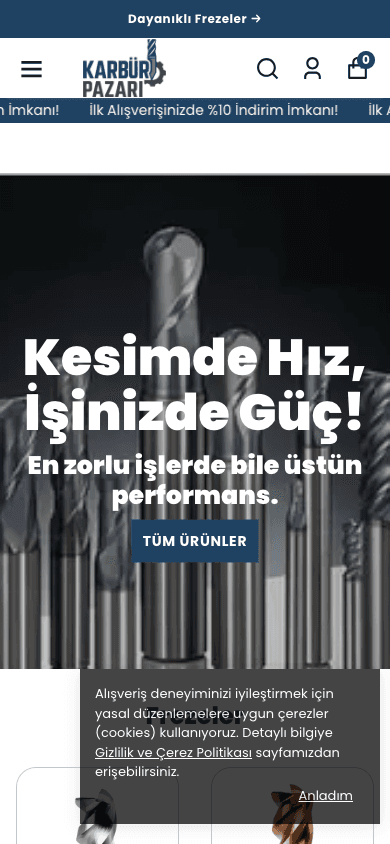 Karbür Pazarı - Mobil