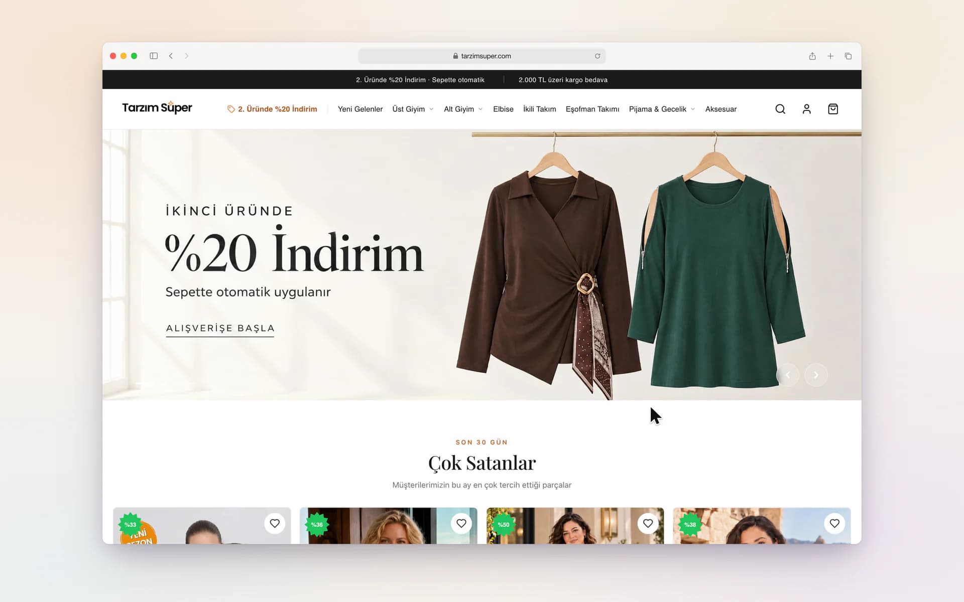 A 34-second walkthrough of what we built for Tarzım Süper