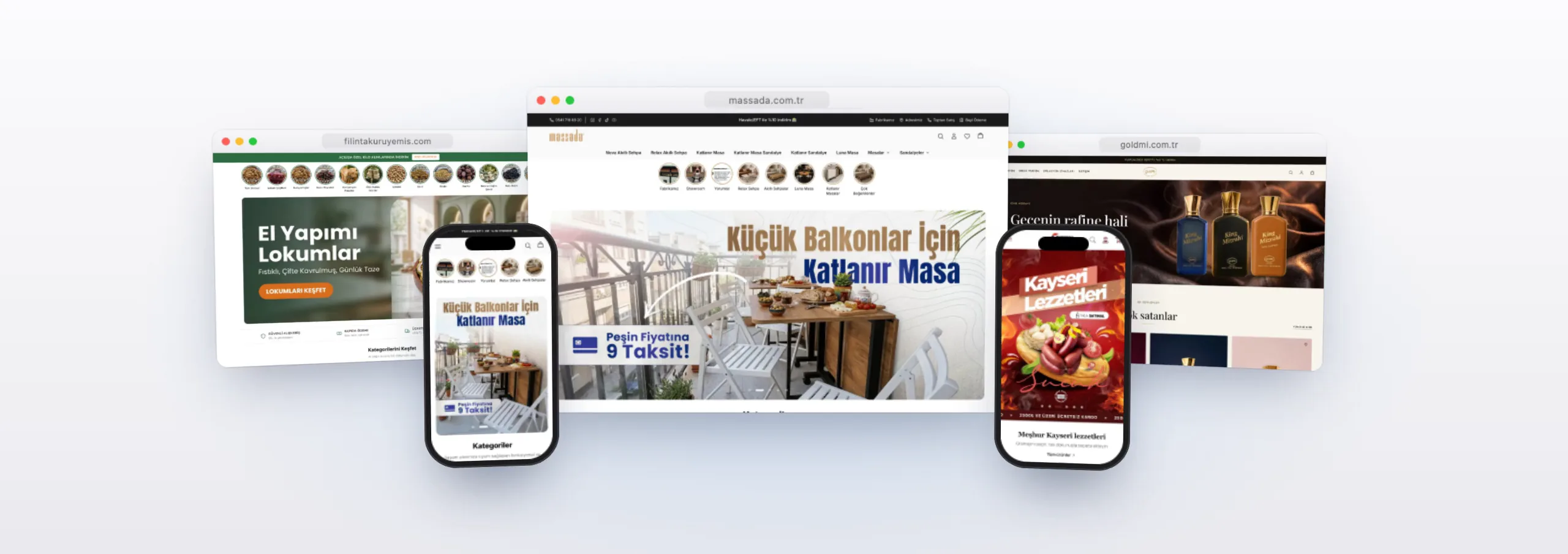 Massada, Filinta, Goldmi ve Pastırmacı Polat ikas mağazaları süzülen tarayıcı ve telefon ekranlarında
