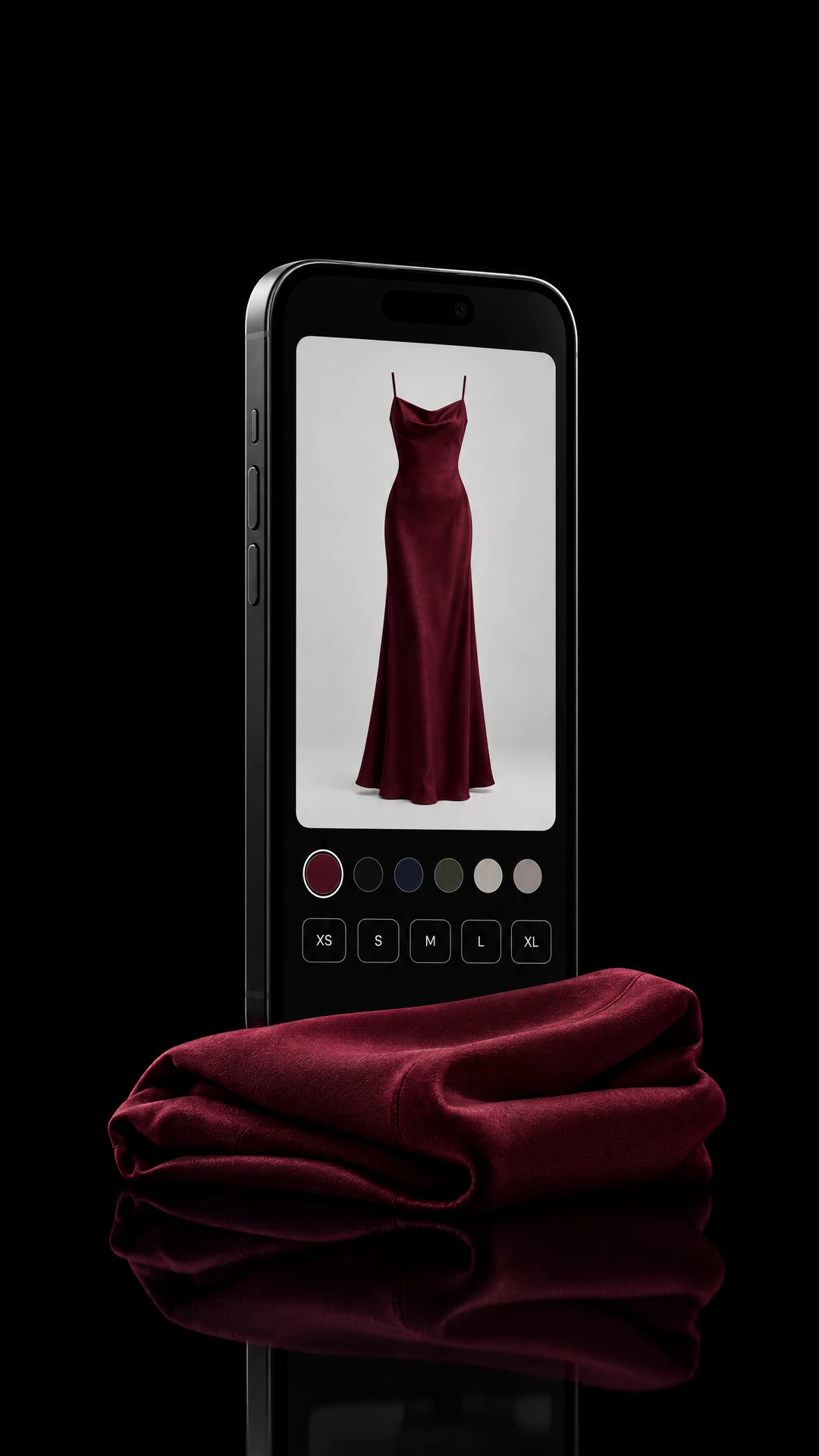 We built color and size selection around the way the products actually work.